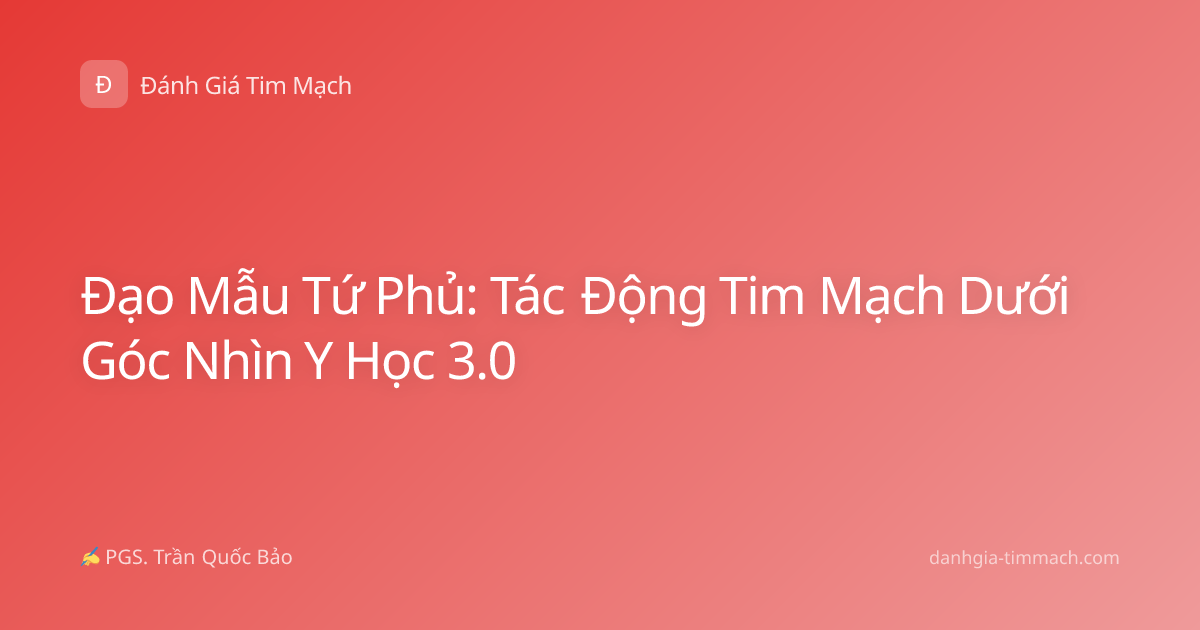 Đạo Mẫu Tứ Phủ: Tác Động Tim Mạch Dưới Góc Nhìn Y Học 3.0